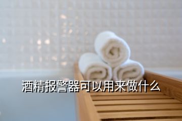 酒精報(bào)警器可以用來做什么