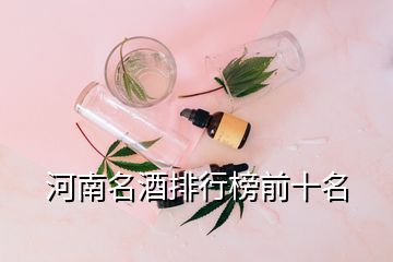 河南名酒排行榜前十名