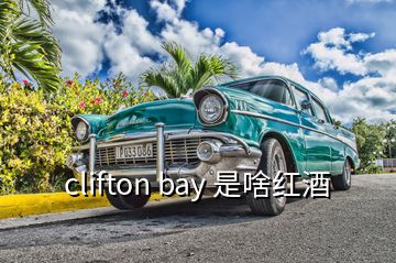 clifton bay 是啥紅酒