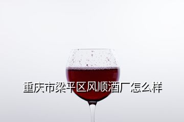 重慶市梁平區(qū)風(fēng)順酒廠怎么樣