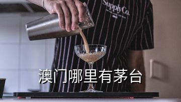 澳門哪里有茅臺