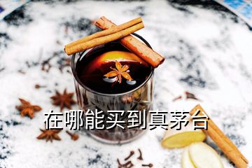 在哪能買(mǎi)到真茅臺(tái)