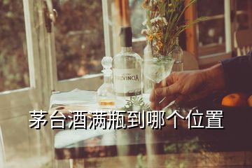 茅臺(tái)酒滿瓶到哪個(gè)位置