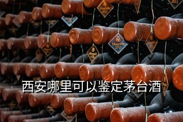 西安哪里可以鑒定茅臺(tái)酒