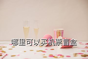 哪里可以買(mǎi)機(jī)票盲盒