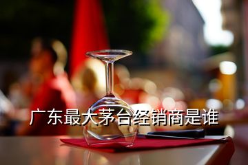 廣東最大茅臺(tái)經(jīng)銷商是誰