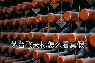 茅臺飛天標(biāo)怎么看真假