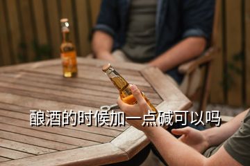 釀酒的時候加一點堿可以嗎