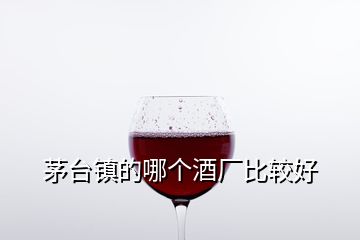 茅臺(tái)鎮(zhèn)的哪個(gè)酒廠比較好