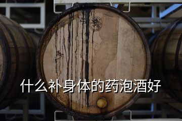 什么補身體的藥泡酒好