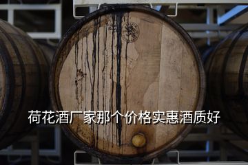 荷花酒廠(chǎng)家那個(gè)價(jià)格實(shí)惠酒質(zhì)好