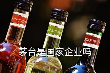 茅臺是國家企業(yè)嗎