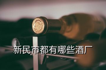 新民市都有哪些酒廠(chǎng)