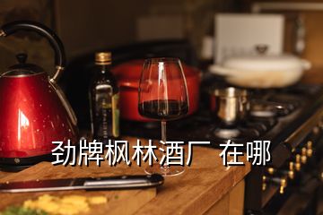 勁牌楓林酒廠 在哪