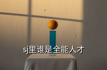 sj里誰是全能人才