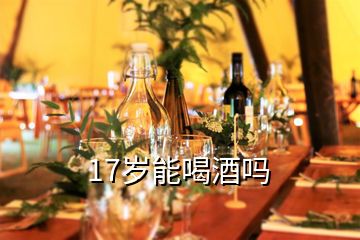 17歲能喝酒嗎