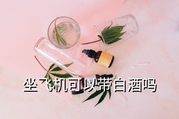 坐飛機可以帶白酒嗎