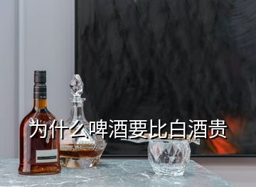 為什么啤酒要比白酒貴