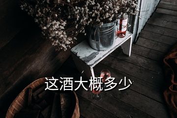 這酒大概多少