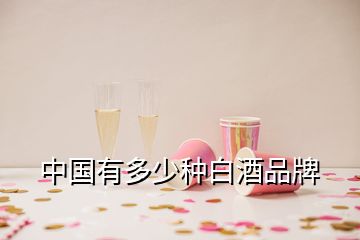 中國有多少種白酒品牌