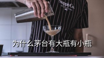 為什么茅臺有大瓶有小瓶