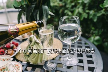 辦個(gè)小葡萄酒廠要那些證多少錢具體點(diǎn)