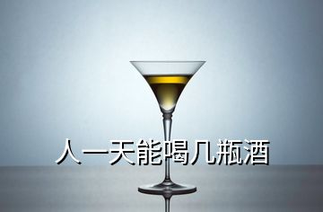 人一天能喝幾瓶酒