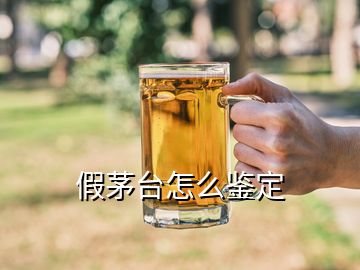 假茅臺怎么鑒定