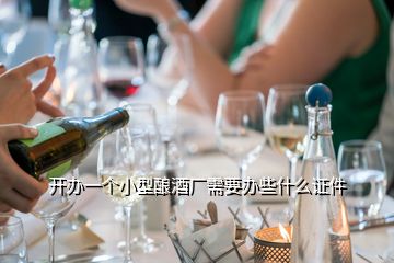 開辦一個(gè)小型釀酒廠需要辦些什么證件