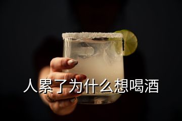 人累了為什么想喝酒