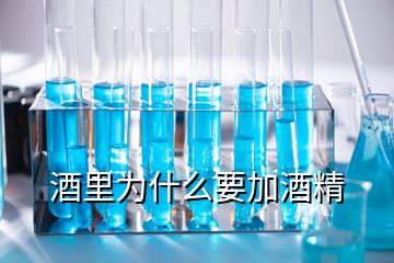 酒里為什么要加酒精