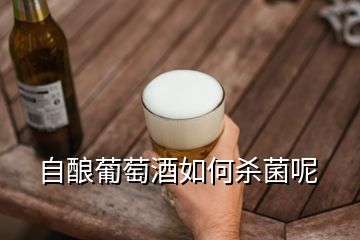 自釀葡萄酒如何殺菌呢