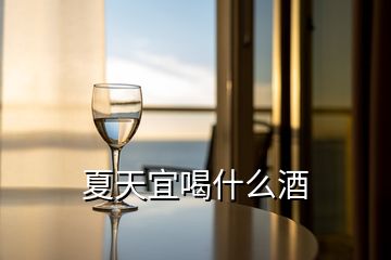 夏天宜喝什么酒