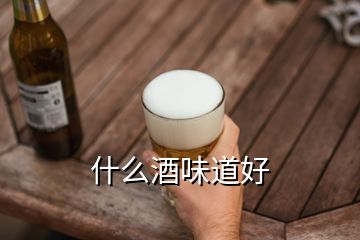 什么酒味道好