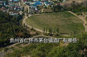 貴州省仁懷市茅臺鎮(zhèn)酒廠有哪些