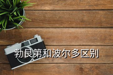 勃艮第和波爾多區(qū)別