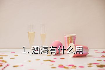 1. 酒海有什么用