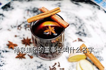 禪泉集團的董事長叫什么名字