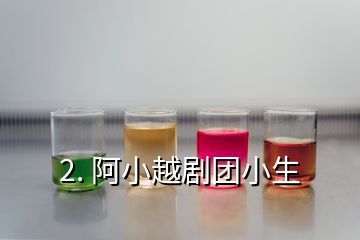 2. 阿小越劇團小生