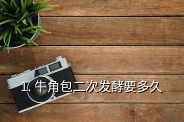 1. 牛角包二次發(fā)酵要多久