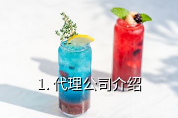 1. 代理公司介紹