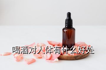 喝酒對人體有什么好處