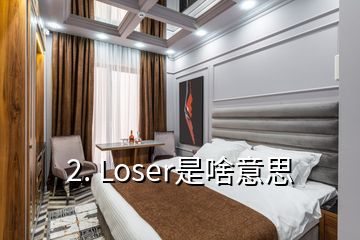 2. Loser是啥意思