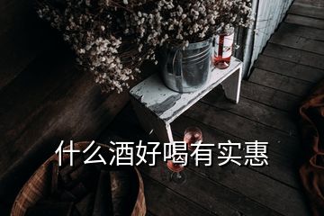 什么酒好喝有實(shí)惠