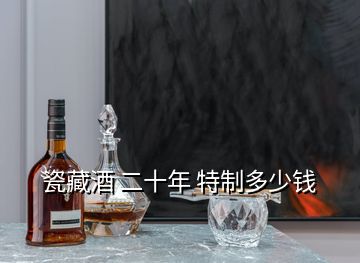 瓷藏酒 二十年 特制多少錢