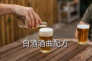 白酒酒曲配方