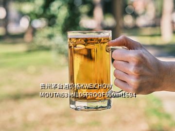 貴州茅臺(tái)酒價(jià)格KWEICHOW MOUTAI53vol106PROOF500ml1694