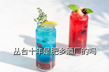 叢臺(tái)十年是肥鄉(xiāng)酒廠(chǎng)的嗎