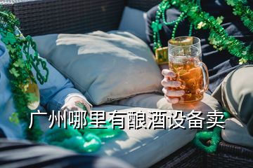 廣州哪里有釀酒設備賣