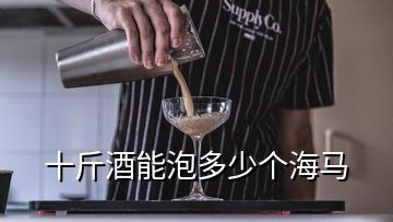 十斤酒能泡多少個海馬